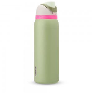 Owala FreeSip Material Stainless Steel Size 40 oz Water Bottle FreeSip® Neo Sage | YC7235809