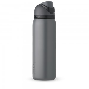 Owala FreeSip Material Stainless Steel Size 40 oz Water Bottle FreeSip® Grayt | OF6780542