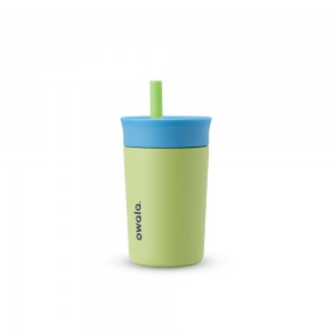 Owala Kids' Tumbler Material Stainless Steel Size 12oz Kids' Tumbler Kid's Turtley Awesome | PF4309715