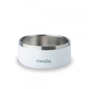 Owala Pet Bowl Size 3 cups Pet Bowl Shy Marshmallow | ZO5091824