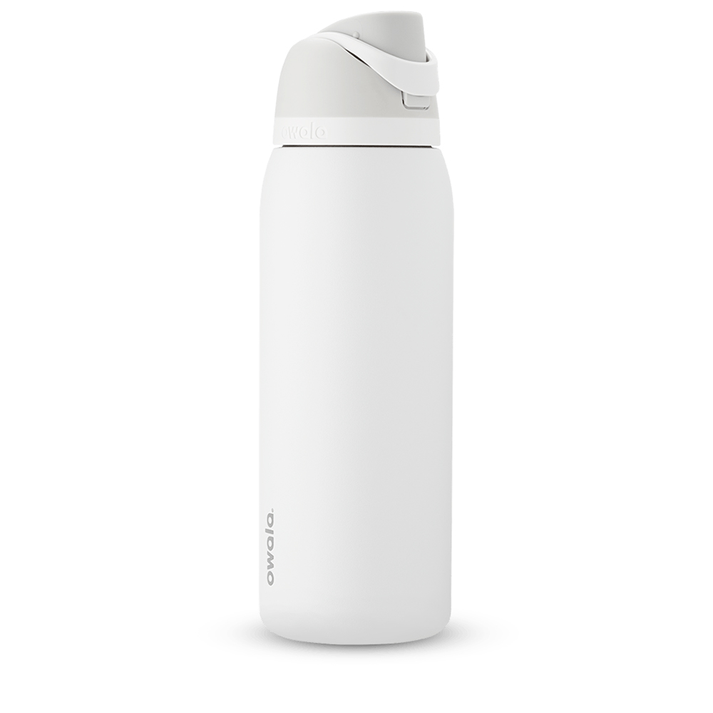 Owala FreeSip Material Stainless Steel Size 40 oz Water Bottle FreeSip® Shy Marshmallow | IO7923405