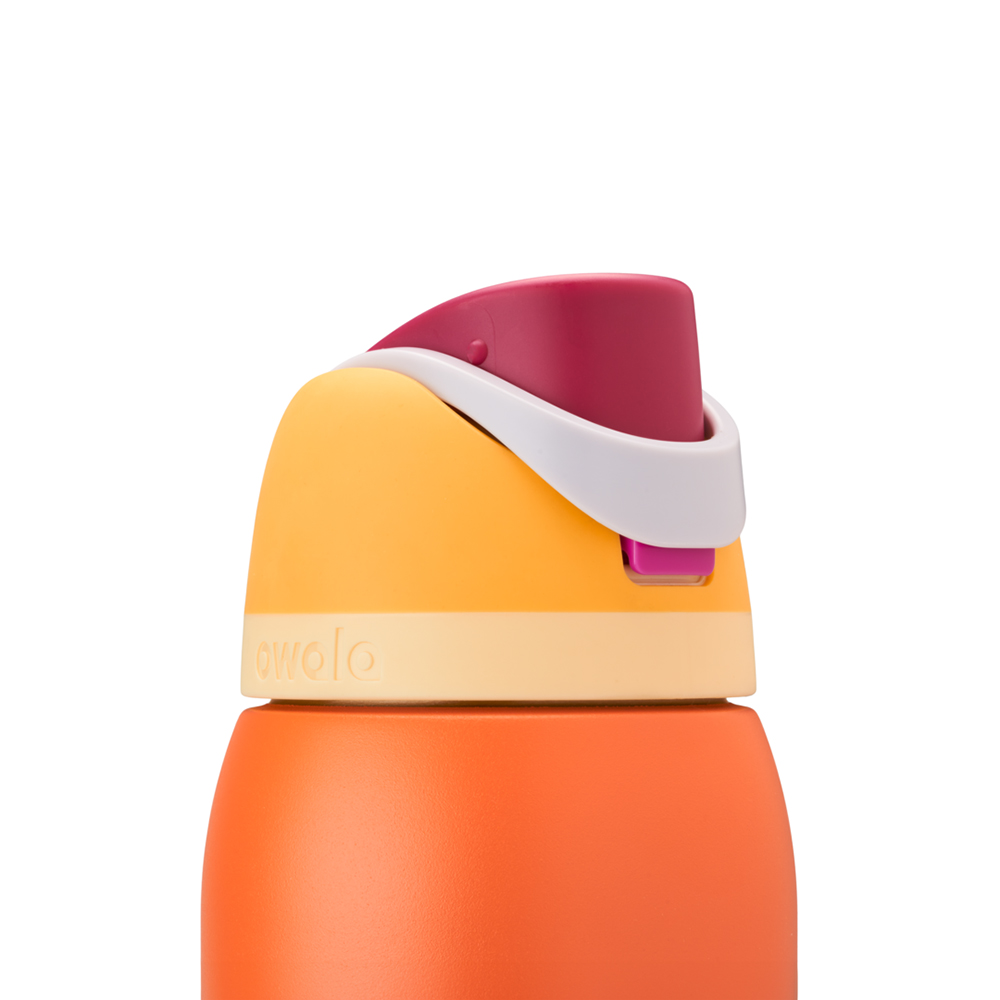 Owala FreeSip Material Stainless Steel Size 40 oz Water Bottle FreeSip® Citrus Crush | NO4038216