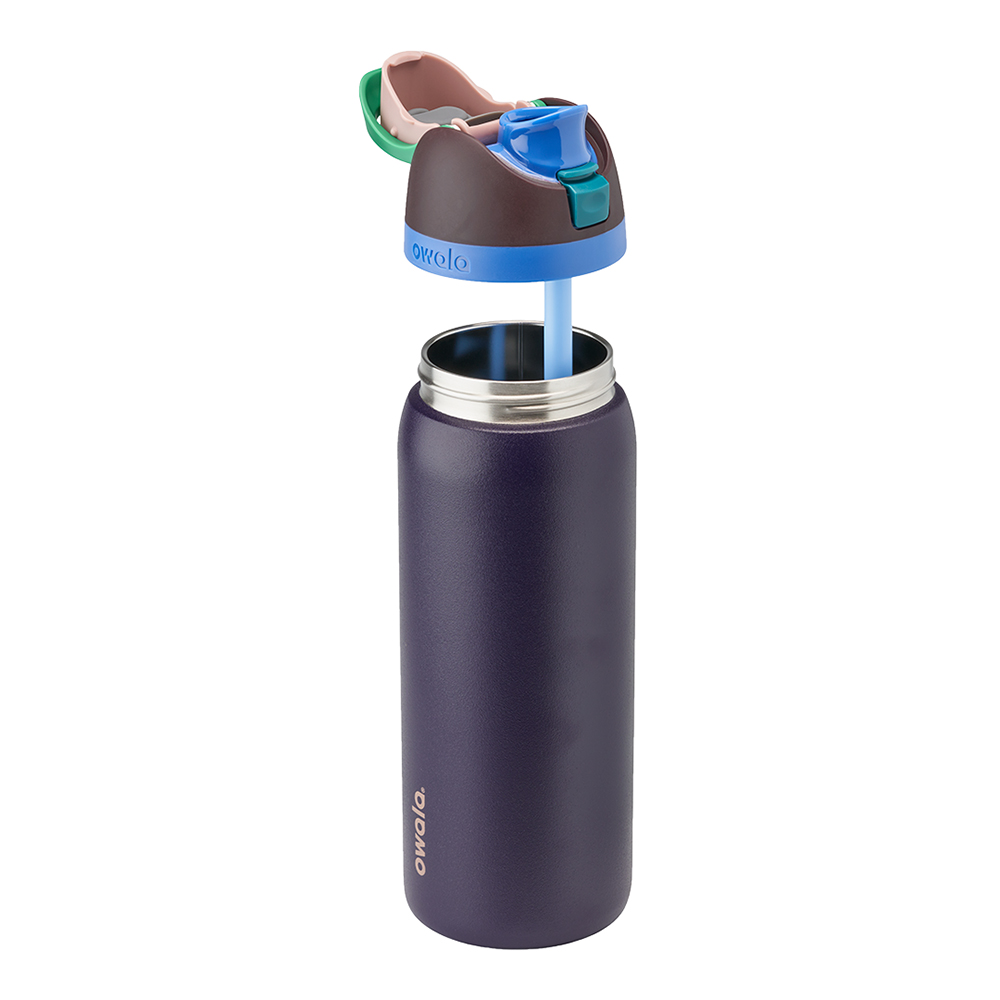 Owala FreeSip Material Stainless Steel Size 32 oz Water Bottle FreeSip® Night Safari | TQ5691384