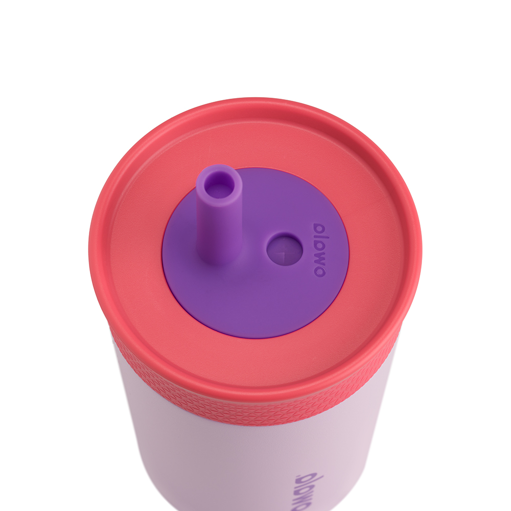 Owala Kids' Tumbler Material Stainless Steel Size 12oz Kids' Tumbler Kid's Lilac Rocket | DZ3460918